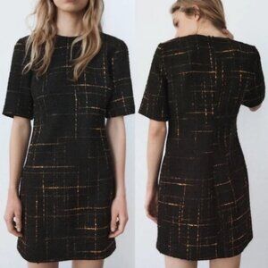 Zara textured short dress - XS